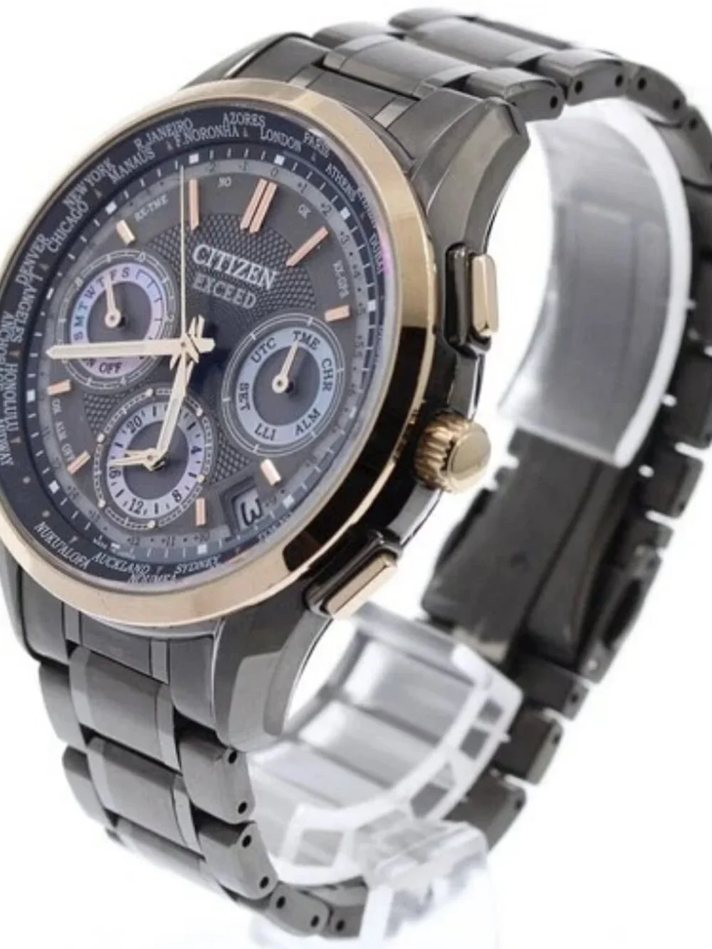 CITIZEN Exceed CC9055-50F/F900-T022707 Limited Solar Powered Radio Men's_968784